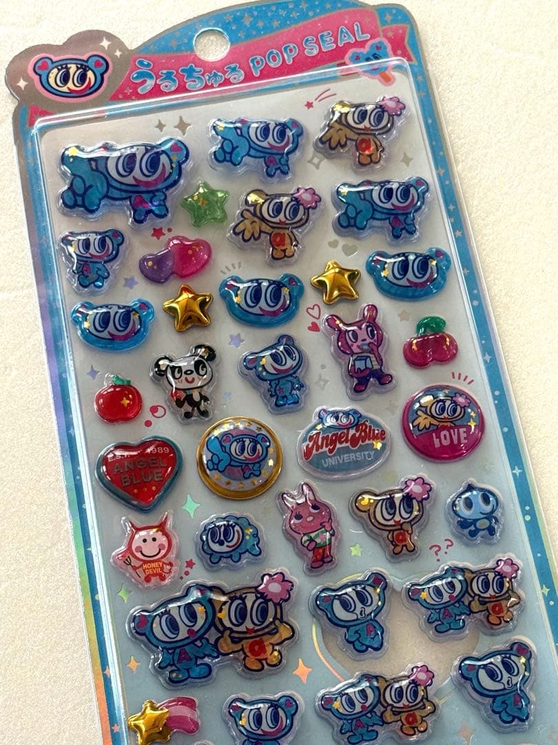 ナルミヤキャラクターズ　エンジェルブルー　シール・シール手帳5種おまとめセット