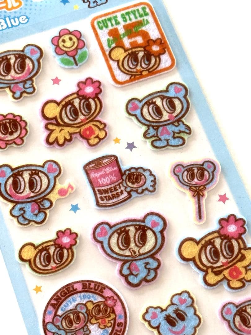 ナルミヤキャラクターズ　エンジェルブルー　シール・シール手帳5種おまとめセット