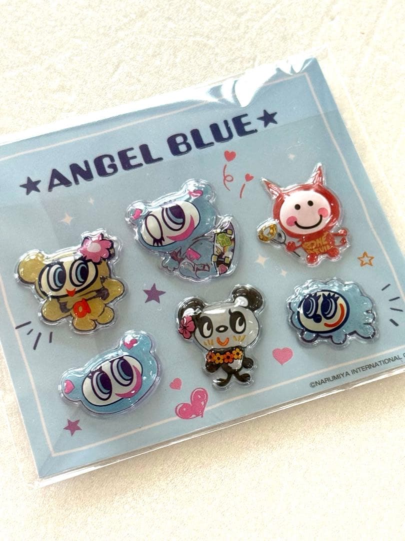 ナルミヤキャラクターズ　エンジェルブルー　シール・シール手帳5種おまとめセット