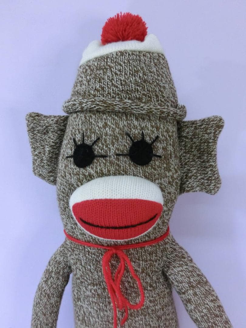 ソックモンキー ビンテージ ぬいぐるみ 人形 BIG85cm ♯9