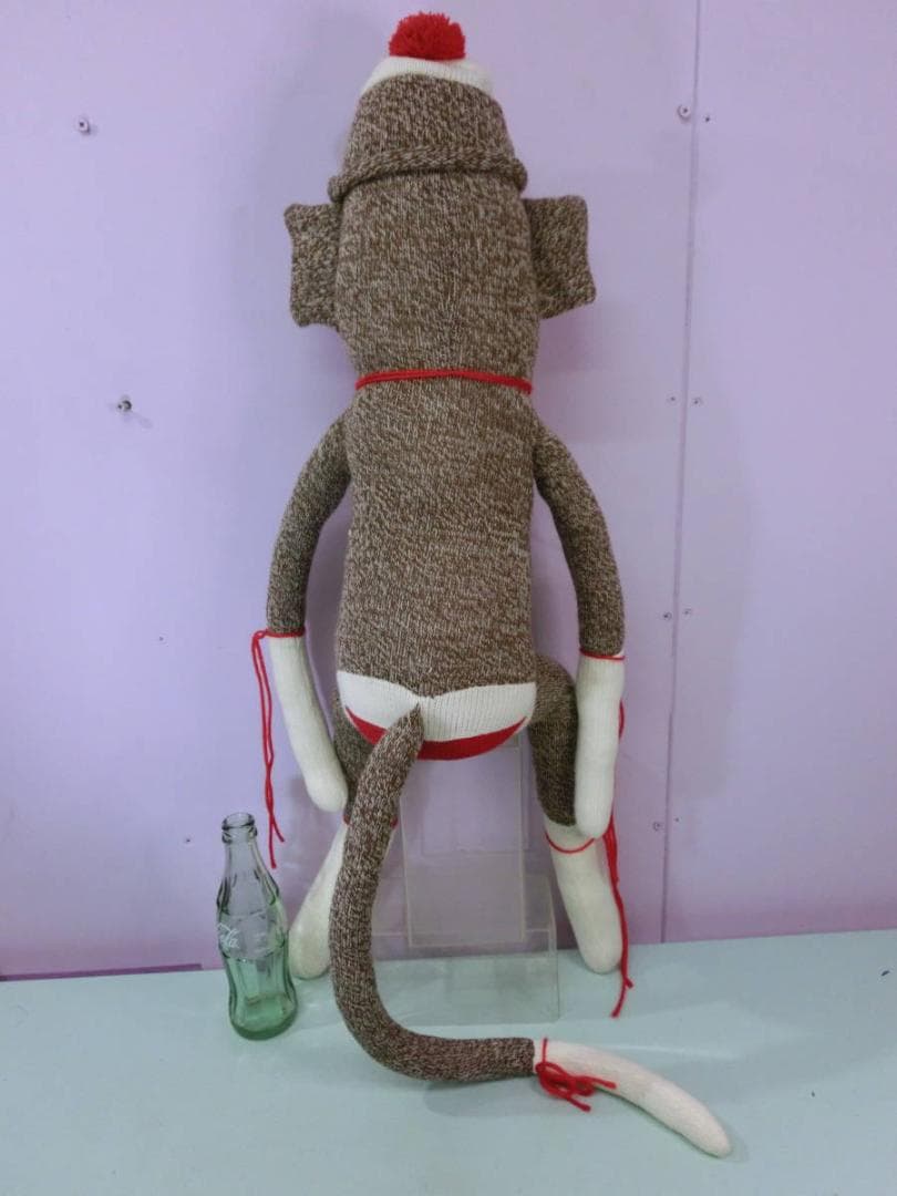 ソックモンキー ビンテージ ぬいぐるみ 人形 BIG85cm ♯9