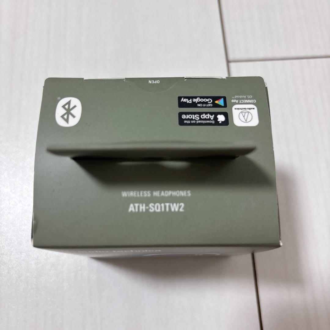 audio-technica オーディオテクニカ ATH-SQ1TW2 グリーン