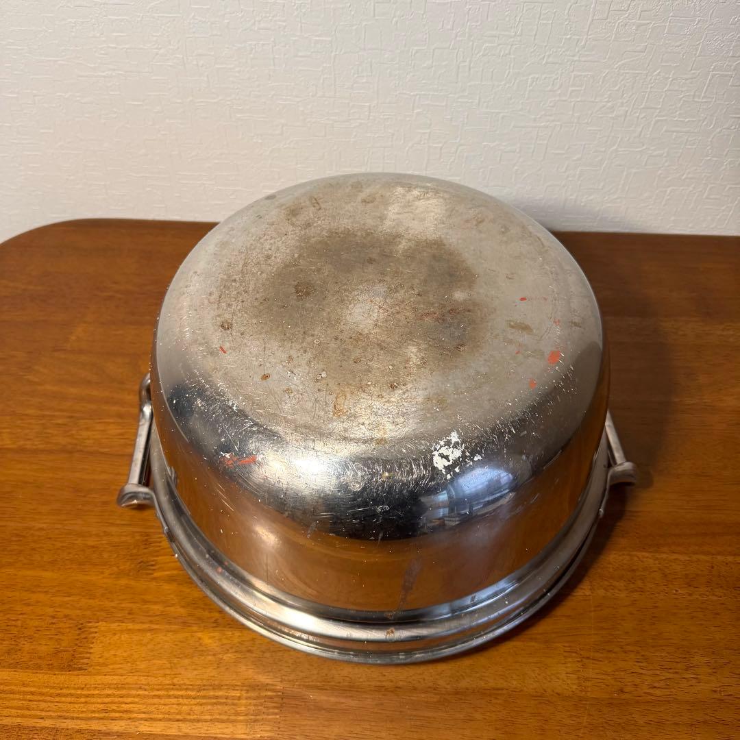 直径39cm 業務用 厨房 両手鍋 ステンレス製