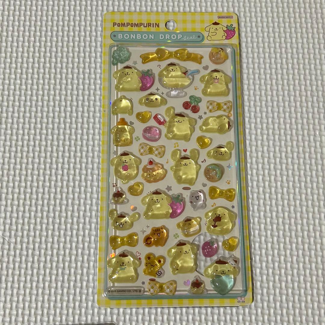 【正規品】サンリオ　ボンボンドロップシール 第2弾　5種類