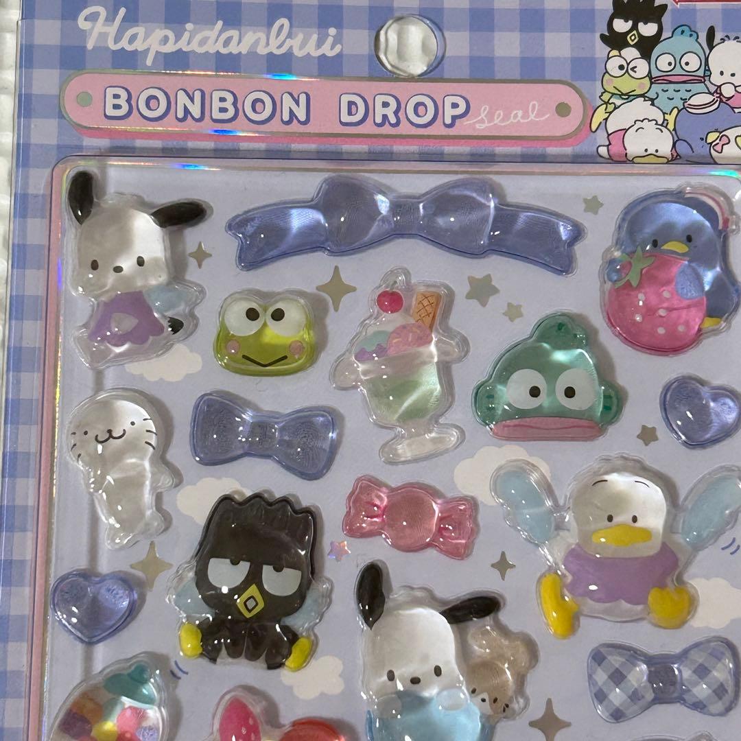 【正規品】サンリオ　ボンボンドロップシール 第2弾　5種類