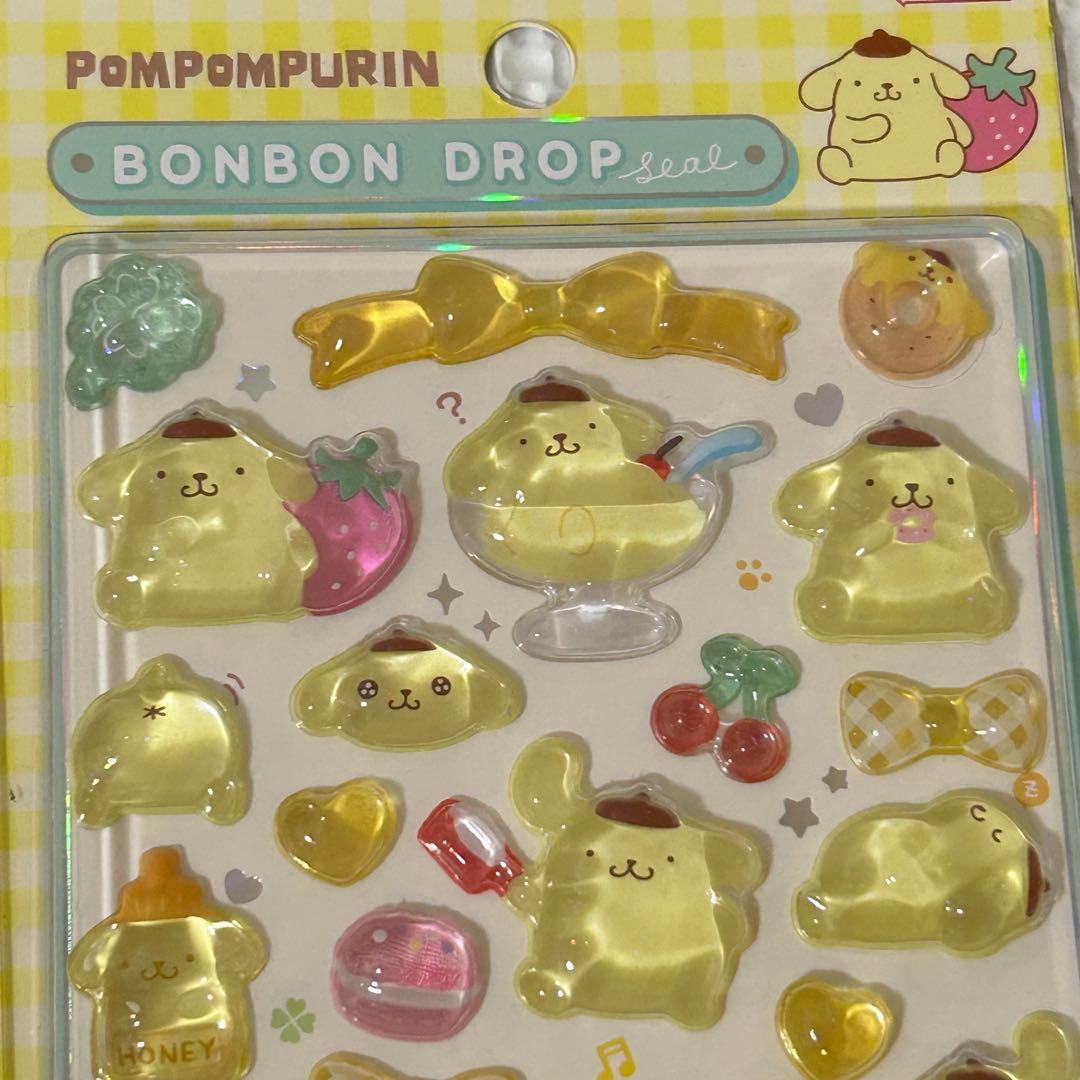 【正規品】サンリオ　ボンボンドロップシール 第2弾　5種類