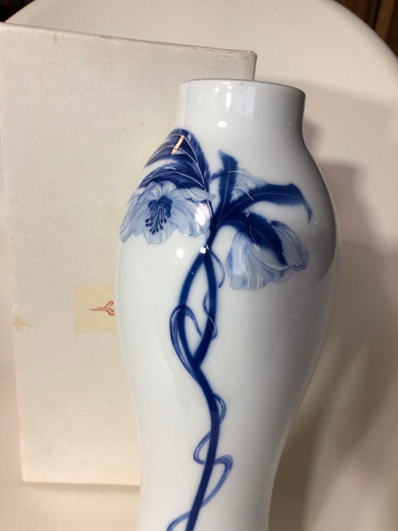 深川製磁、オリエンタルブルー　美品