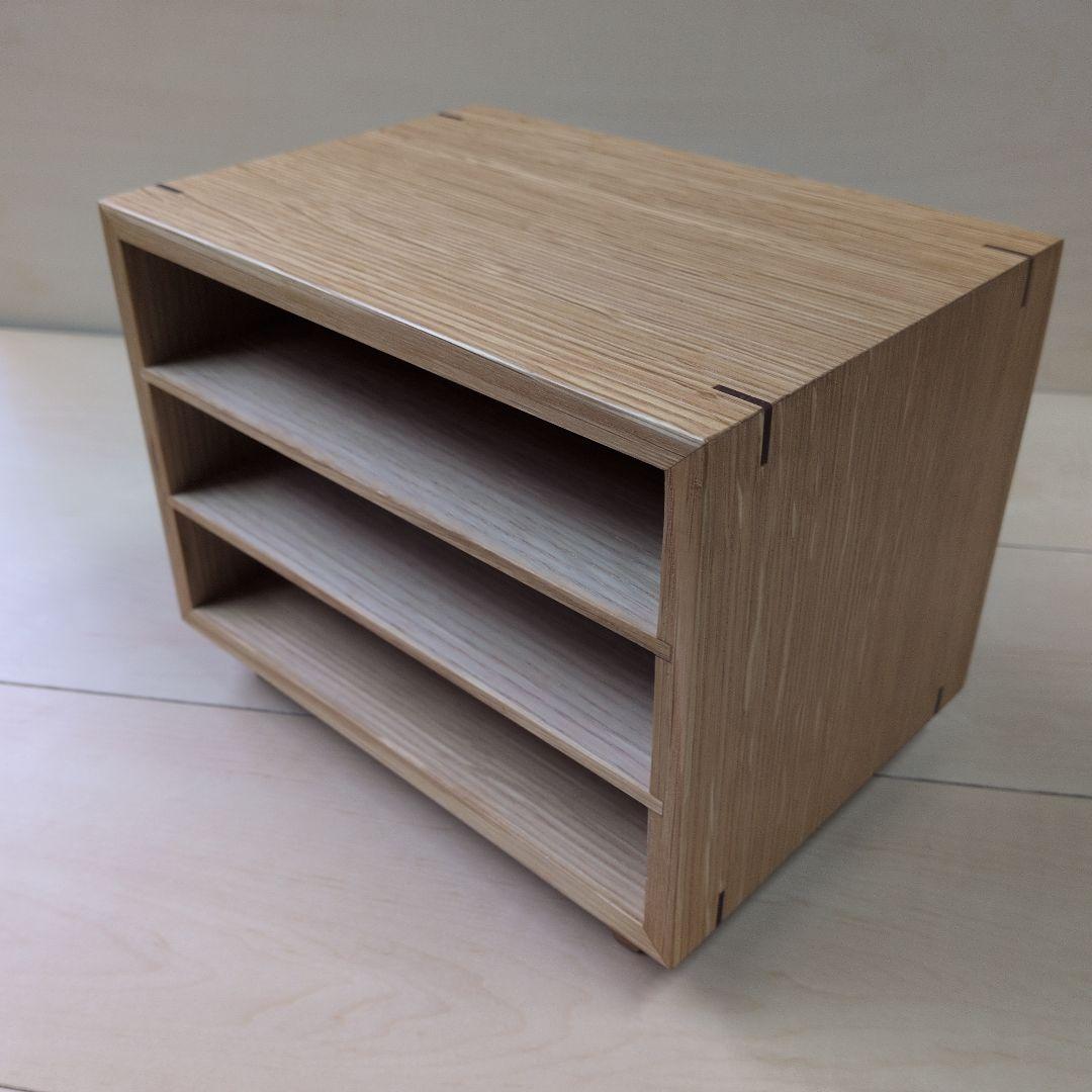 3段キャビネット　アクセサリボックス　小物収納　時計収納