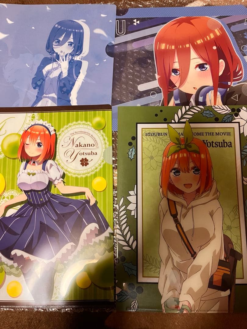 五等分の花嫁 一花二乃三玖四葉五月 カード 缶バッジ アクリルボード 計175点