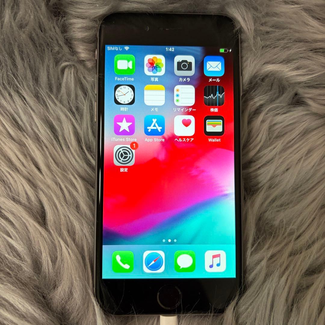Apple iPhone 6 バッテリー100% スペースグレイ 128GB