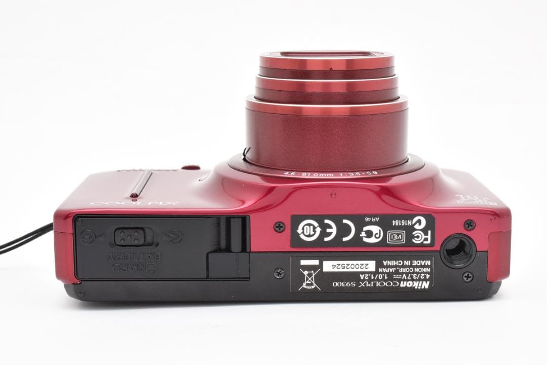 Nikon COOLPIX S9300 レッド デジタルカメラ セット ジャンク