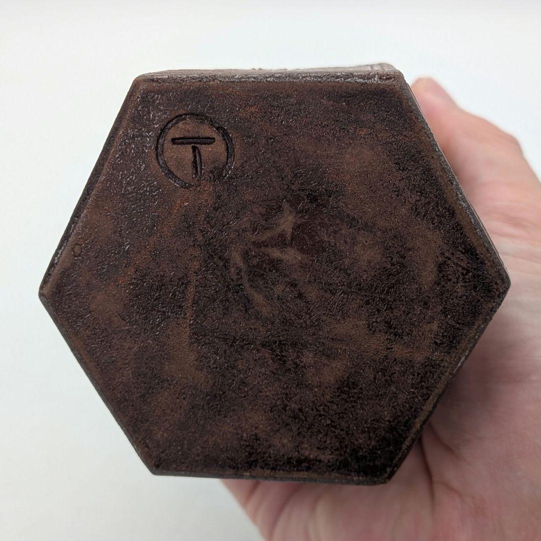 明治大正期 備前焼 傘徳利 合箱合布 松模様 一輪挿し花入 花器 フラワーベース