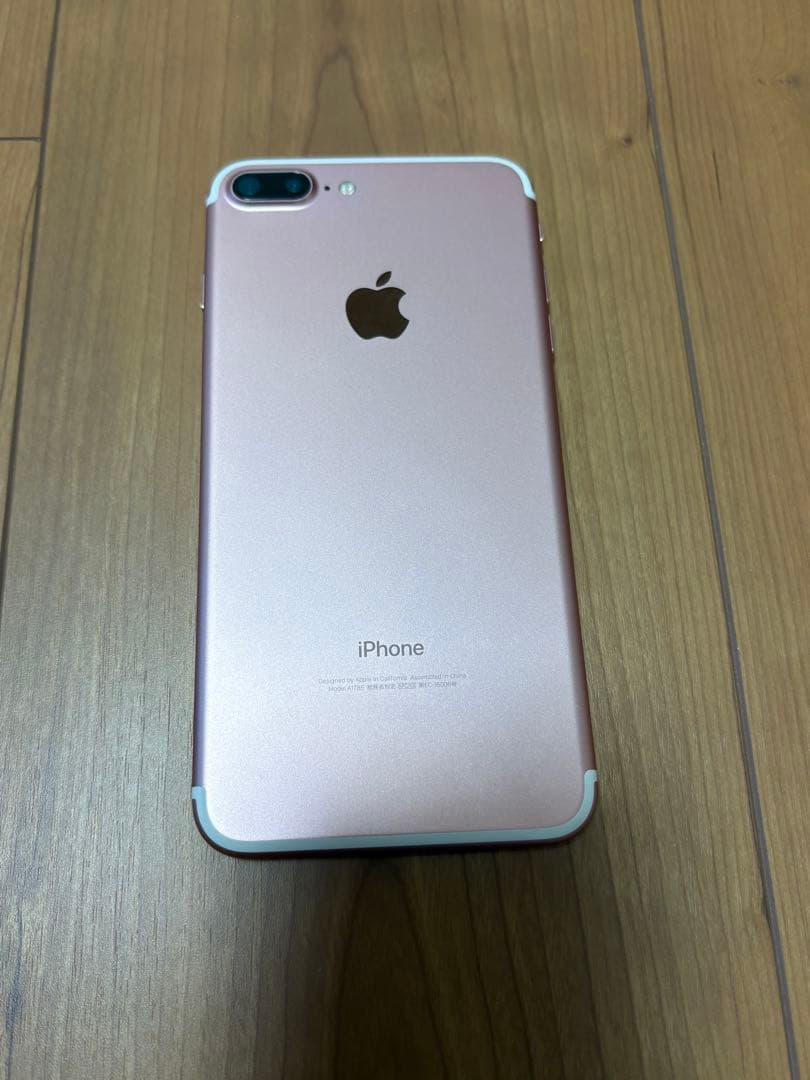 iPhone7 Plus 128GB ローズゴールド SIM解除済
