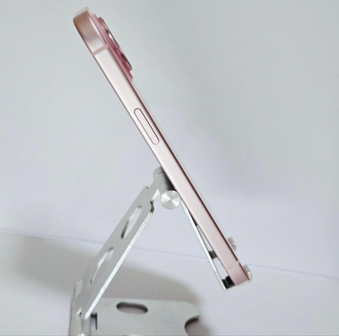 09 iPhone15 ピンク SIMフリー 極美品 バッテリー87%