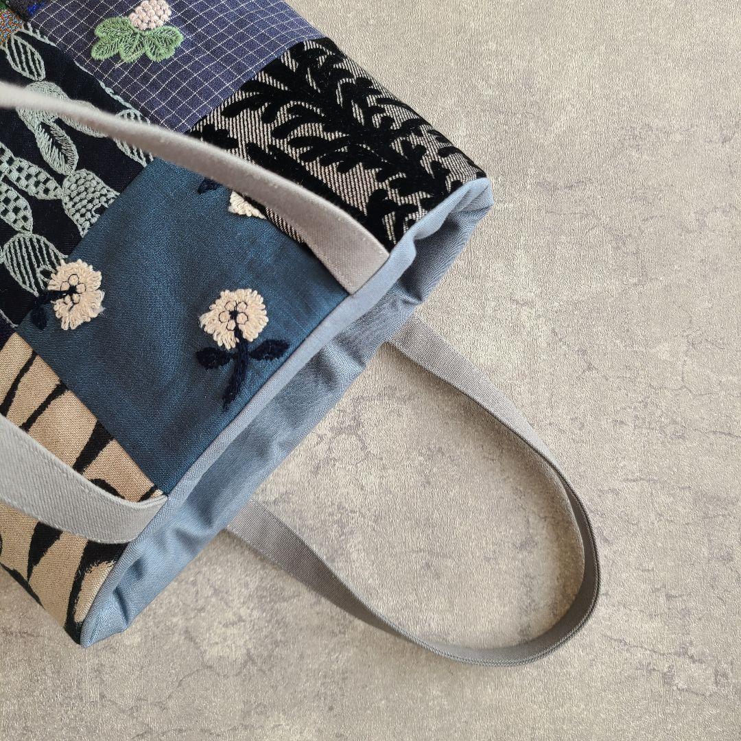 ミナペルホネン　ハンドメイドバッグ・6