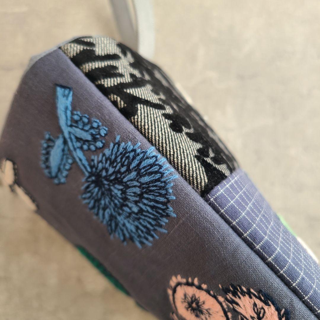 ミナペルホネン　ハンドメイドバッグ・6