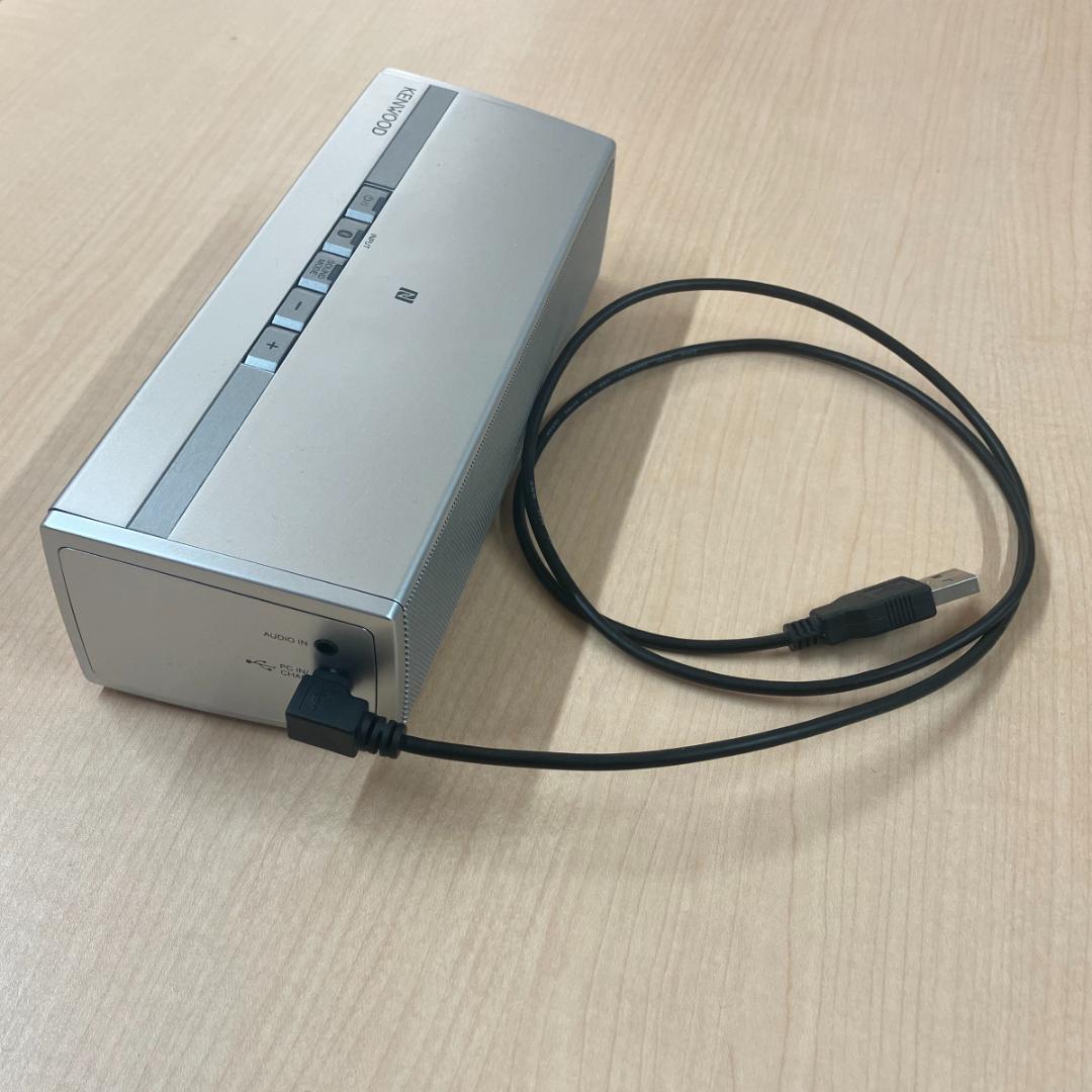 KENWOOD ワイヤレススピーカー AS-BT77 シルバー