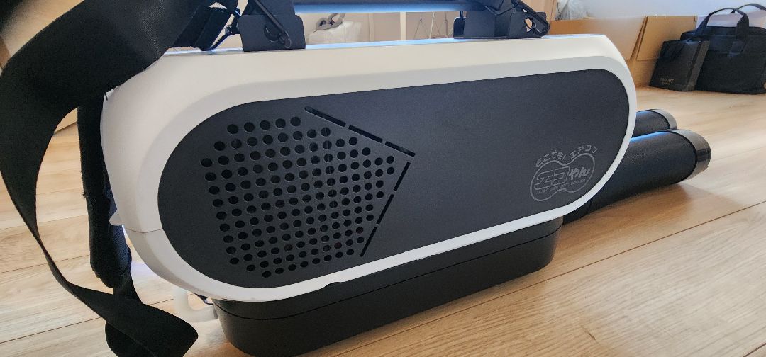 日動工業　中古　バッテリー式スポットクーラー　エコやん