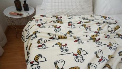 【残りわずか】ブランケット　スヌーピー