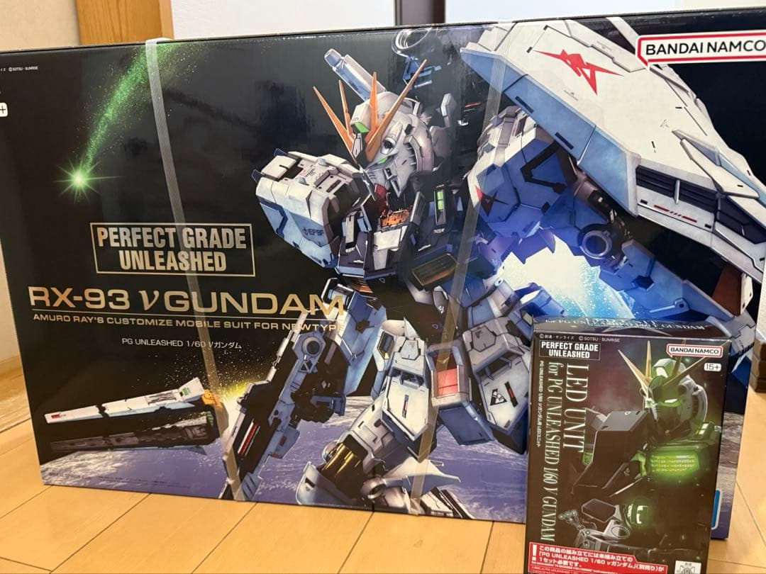 PG UNLEASHED 1/60 RX-93 νガンダム　LEDユニットセット