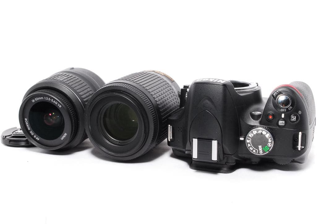 Nikon D3200◆ショット数少なめ◆すぐ使える◆一眼レフカメラ◆スマホ転送
