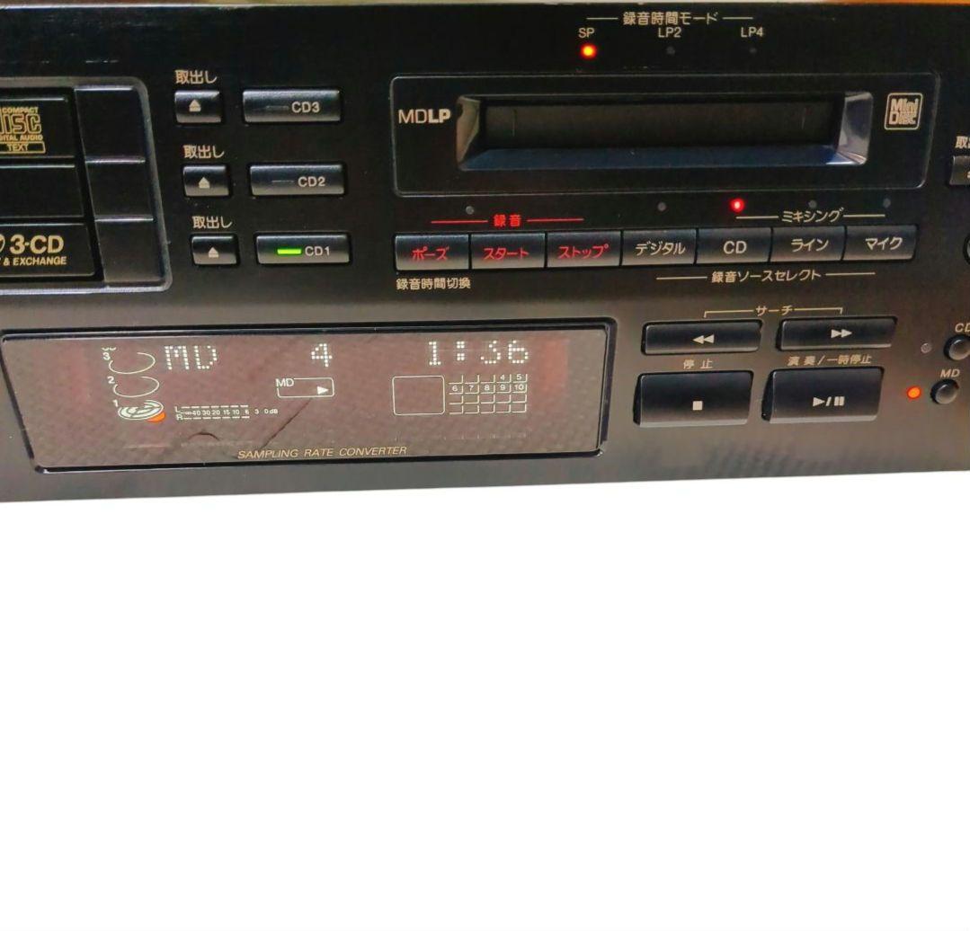 動作品★ Victor XU-D400MKⅡ CD/MD コンビネーションデッキ