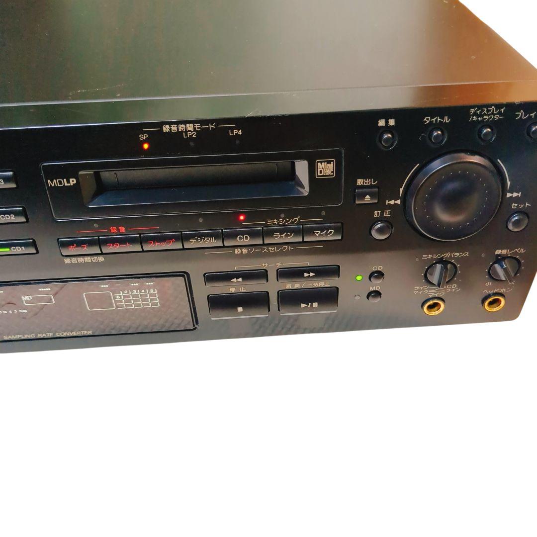 動作品★ Victor XU-D400MKⅡ CD/MD コンビネーションデッキ
