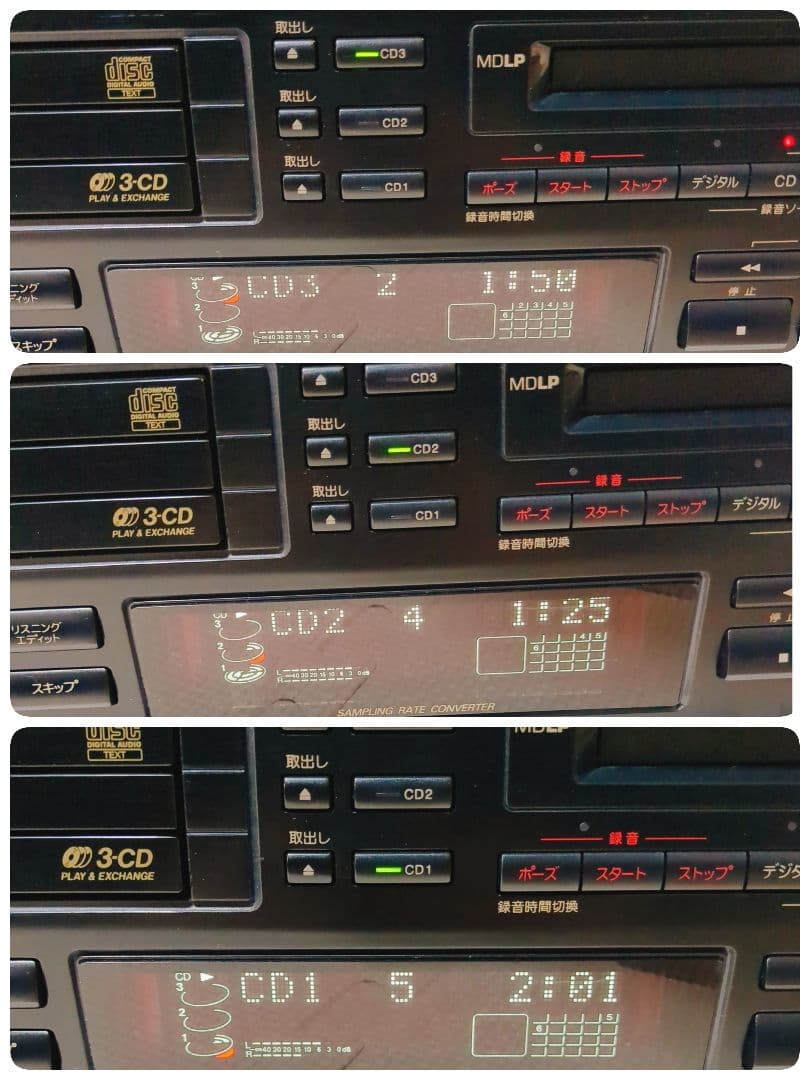 動作品★ Victor XU-D400MKⅡ CD/MD コンビネーションデッキ