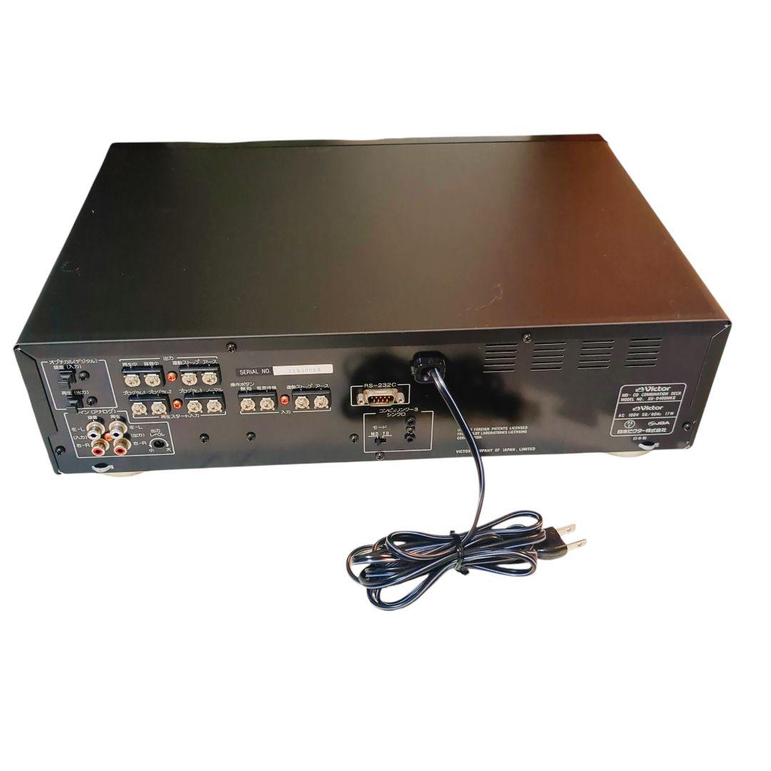 動作品★ Victor XU-D400MKⅡ CD/MD コンビネーションデッキ