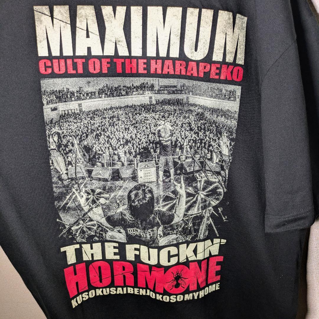 マキシマムザホルモン CULT OF HARAPEKOHAE 蝿 Tシャツ