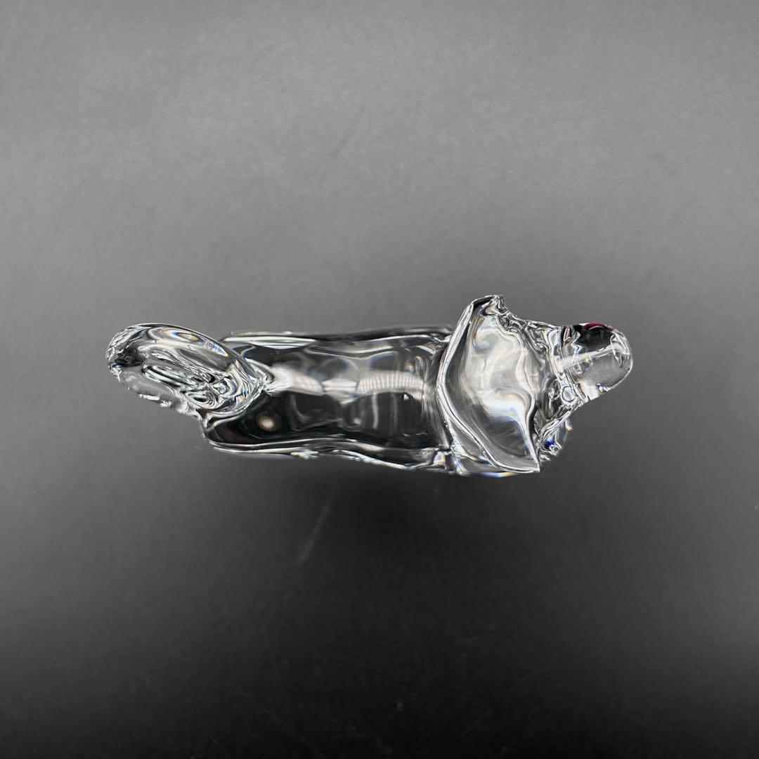 【新品】バカラ　犬　ドック　オブジェ　置物　インテリア　フィギュアリン