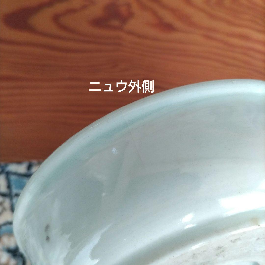 ★ 江戸期 青磁 金魚 色絵 なます皿 5客組 アンティーク