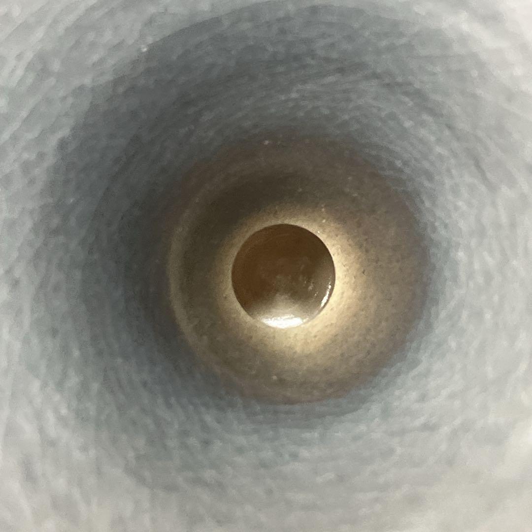 シ*ィ様 清水焼　正明窯　池坊　陶器 花瓶 長瓶 口径約28cm 高さ約22cm