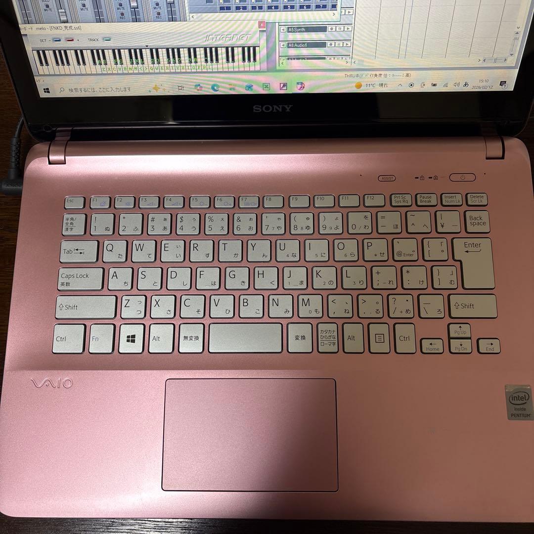 SONY VAIO ノートPC ピンク　SVF143B1GN