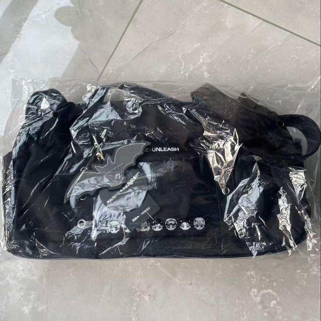 ENHYPEN MINISO 中国 中華 コラボグッズ バッグ ボストンバッグ