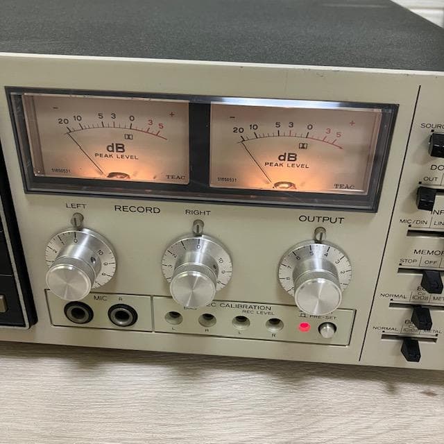 ★TEAC C-3 カセットデッキ ティアック 昭和 レトロ コレクション☆