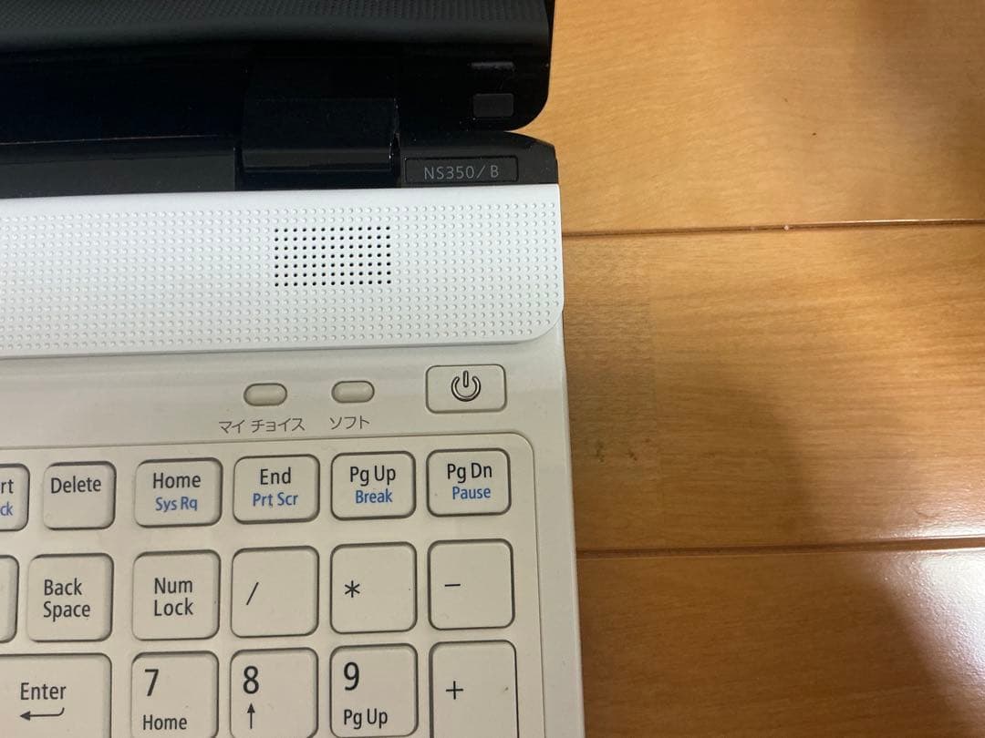 NEC LAVIE NS350/B ホワイト ノートPC