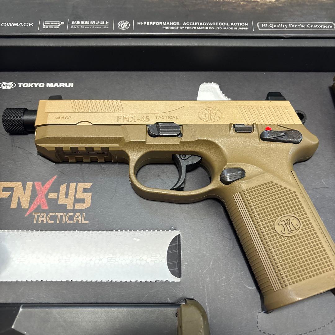 H*u様 東京マルイ　FNX-45 タクティカル ガスガン ガスブローバック