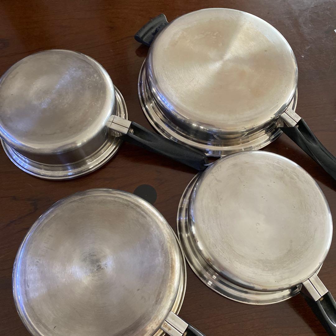 Amway/アムウェイQueen フライパン 大-中 ソースパン大-中 計4個