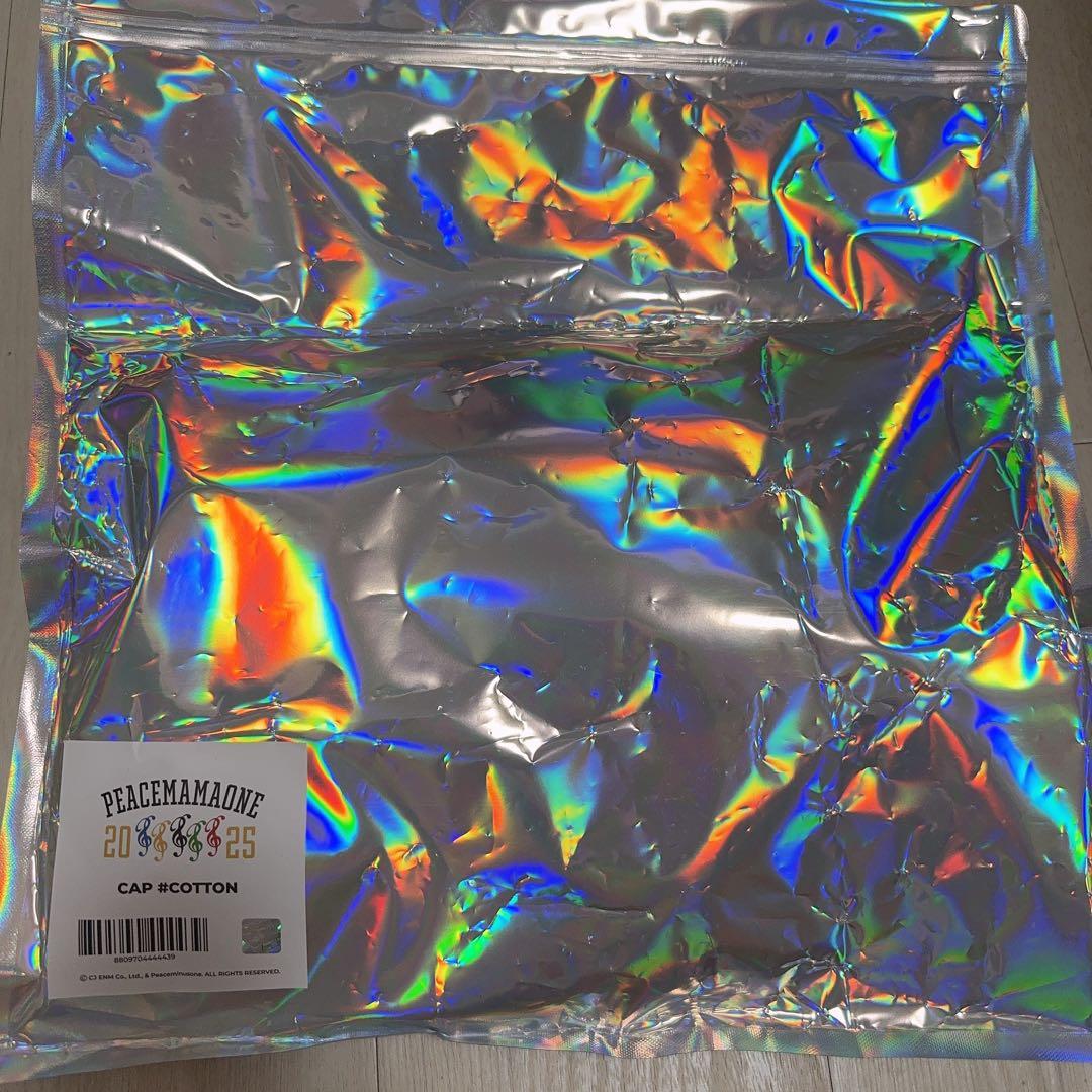 新品ジヨンPEACEMAMAONE 2025キャップ COTTON 限定GD