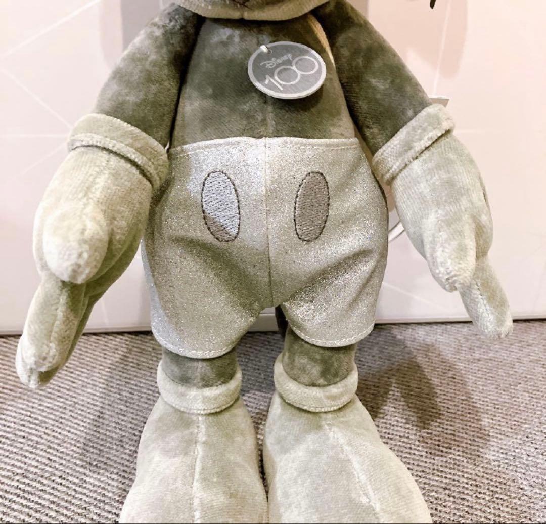 新品 限定 Steiff シュタイフ ディズニー D100 ミッキー ぬいぐるみ
