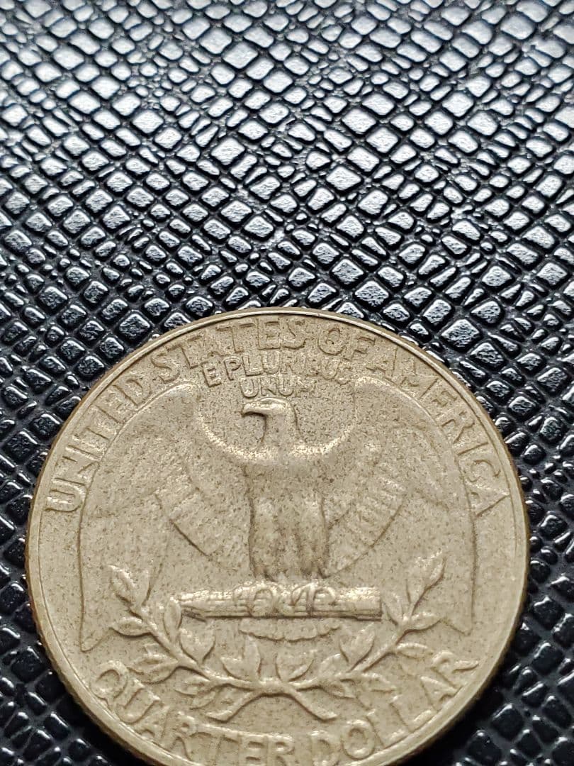 263.　極美品　1965年　アメリカ　ワシントン　クォーター　25セント