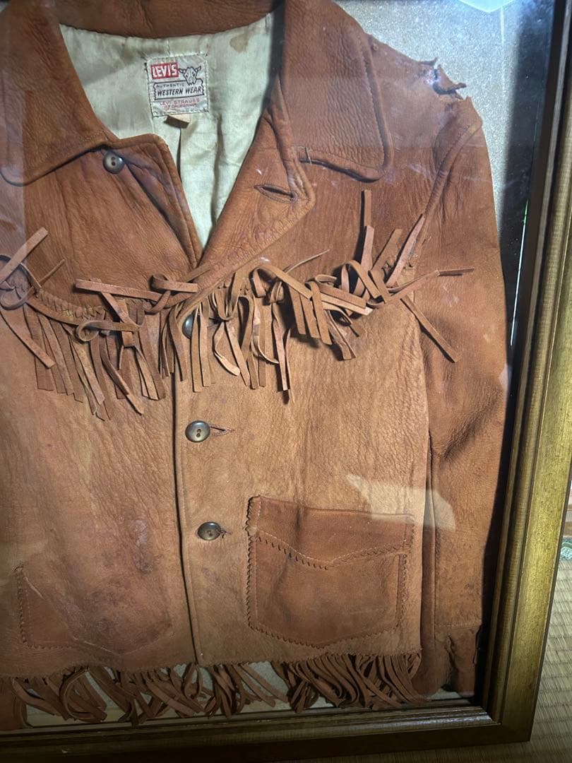 50s levis shorthorn deerskin 額