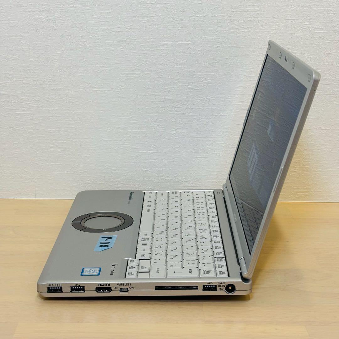 レッツノート PC Windows11 SSD DVD オフィス付き P-118