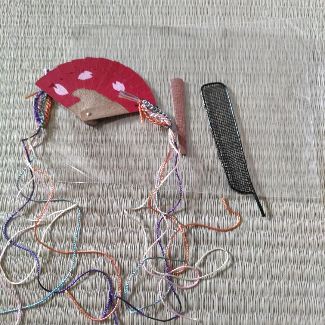 えいちゃん。雛人形 江戸木目込人形 親王飾り 貝殻細工風 高級衣装