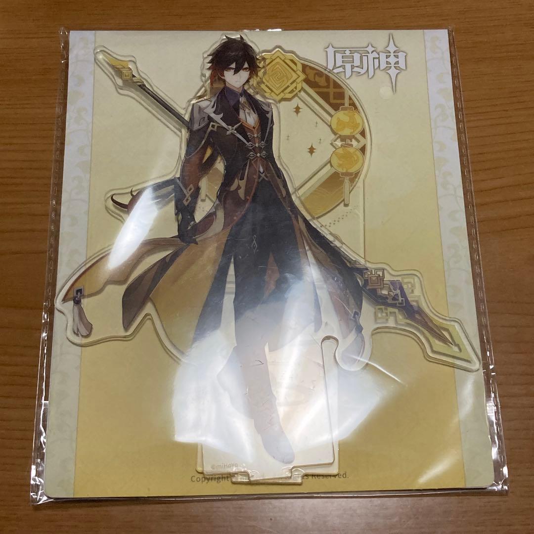 原神 鍾離 グッズ3点セットセット （ねんどろいど1点、アクリルスタンド２点）