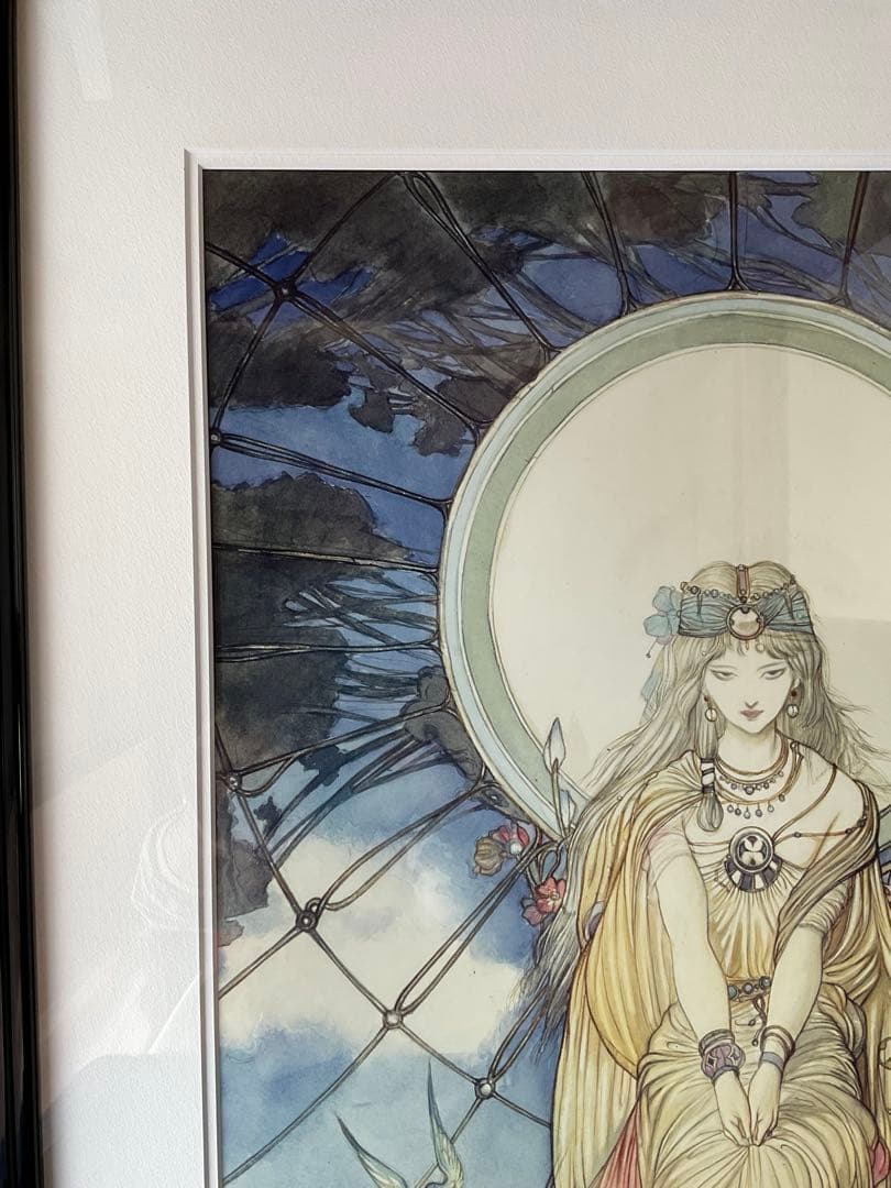 天野喜孝リトグラフ作品 黎明