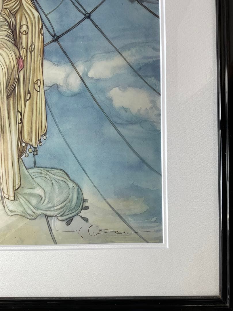 天野喜孝リトグラフ作品 黎明