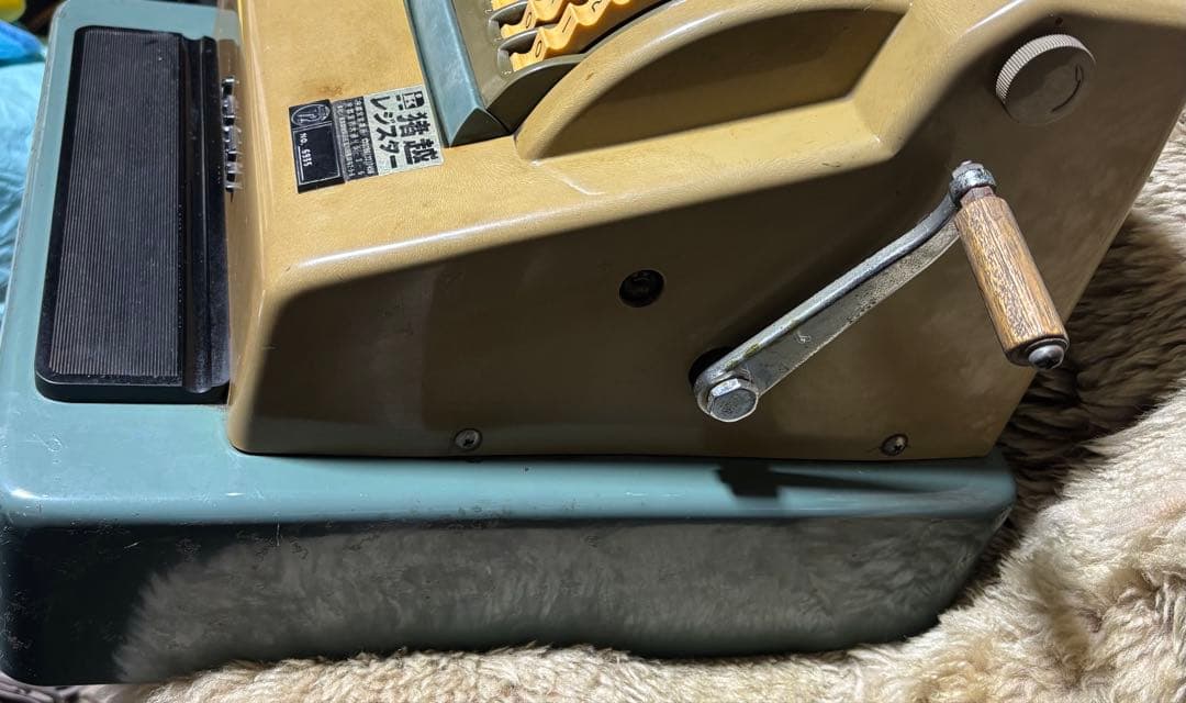 ジャンク品　昭和レトロ 猪越レジスター　当時物