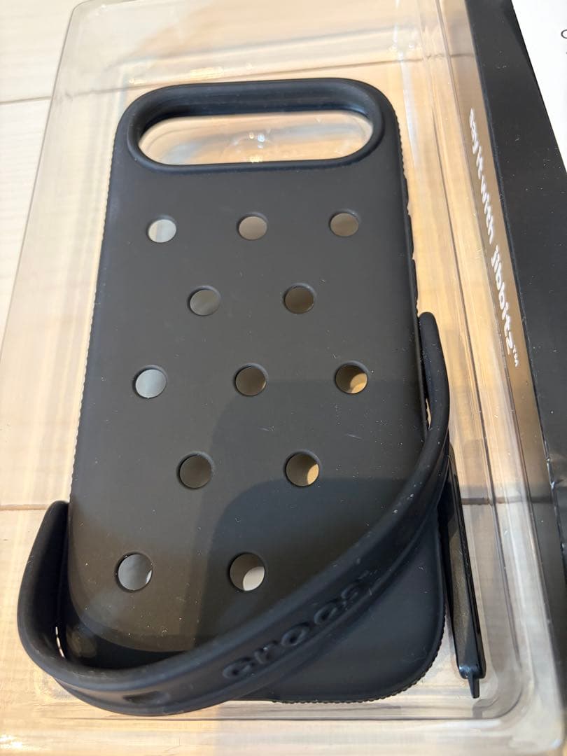 crocs iPhone 17 Air用ケース ブラック